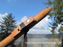 native American indian flute by dg Hatch
