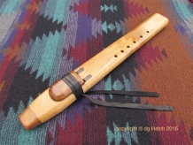 Native American Indian double flute by dg Hatch