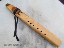 Native American Indian double flute by dg Hatch